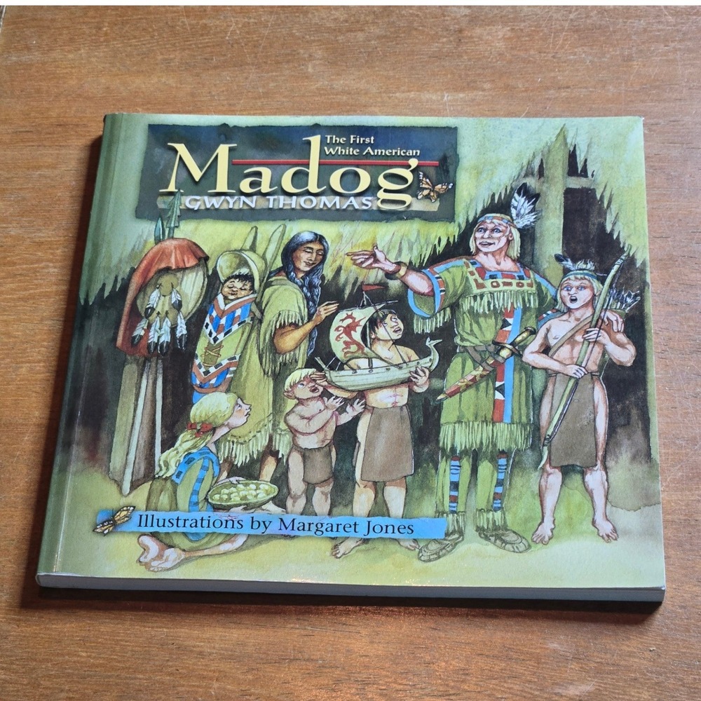 Y Lolfa Madog‎ The First White American Gwyn Thomas Paperback Book Legend Art